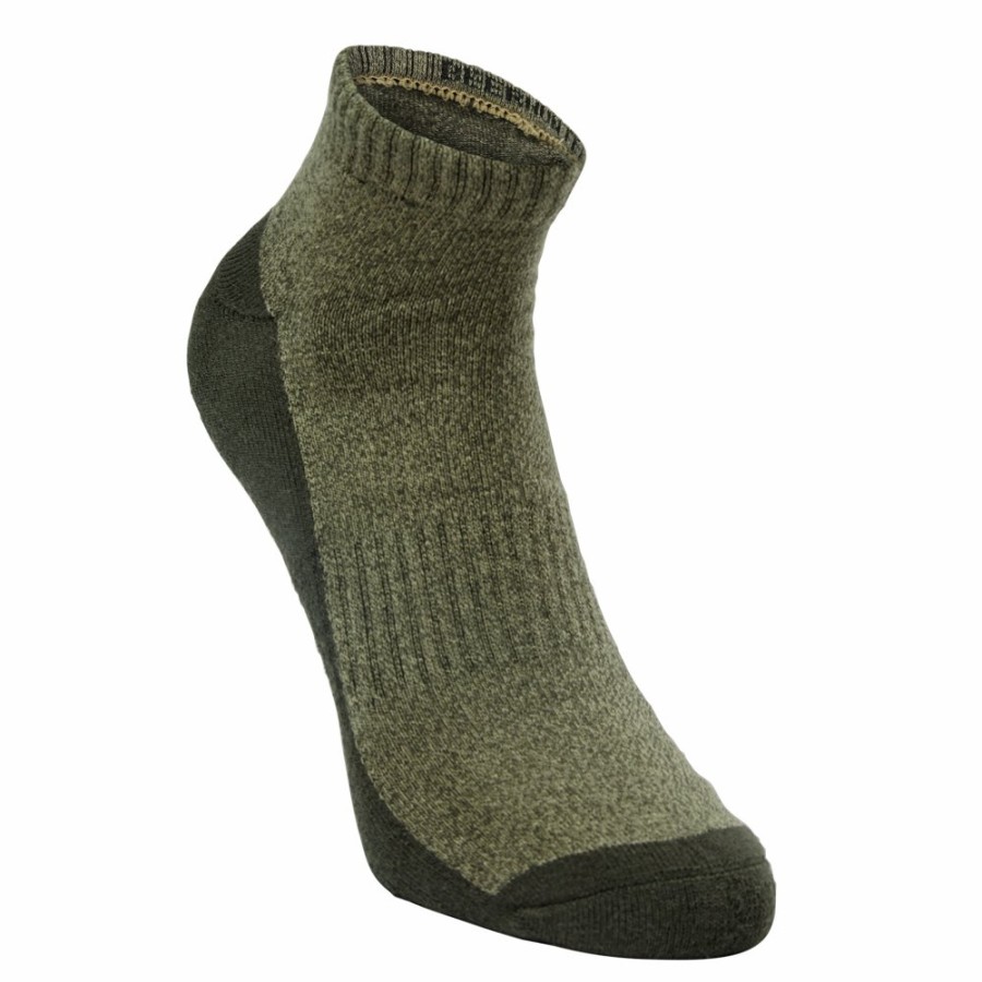 Men|Women Deerhunter | Hemp Mix Low Cut Socks Green