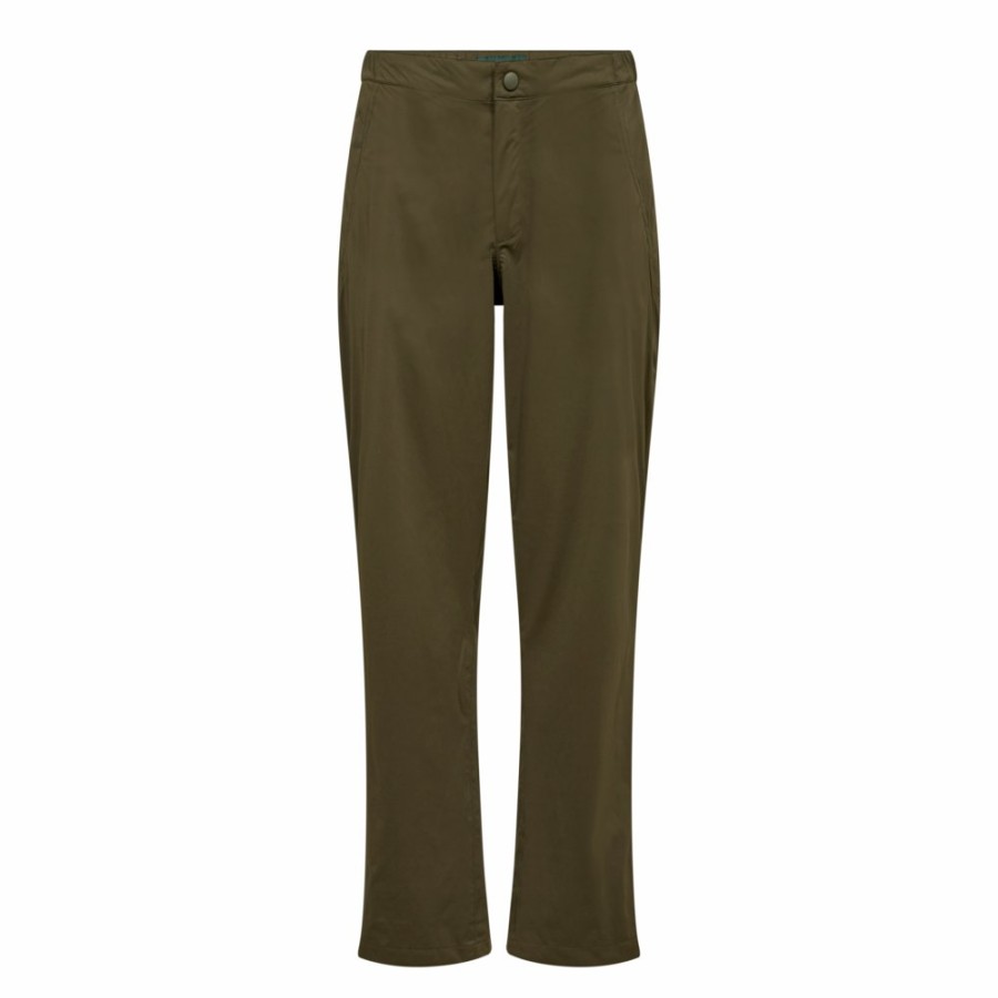 Men Deerhunter | Thunder Rain Trousers Tarmac Green