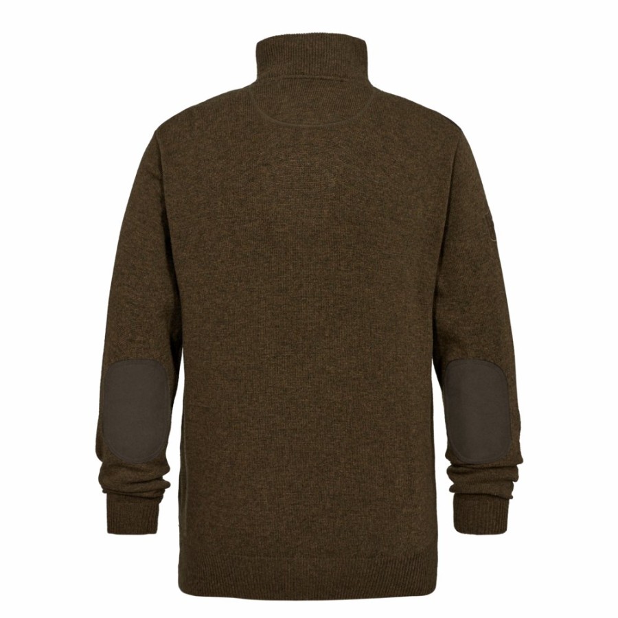 Men Deerhunter | Sheffield Knit With Zip-Neck