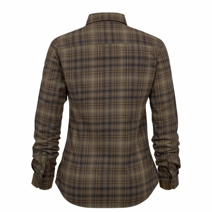 Women Deerhunter | Lady Emery Shirt Green Check