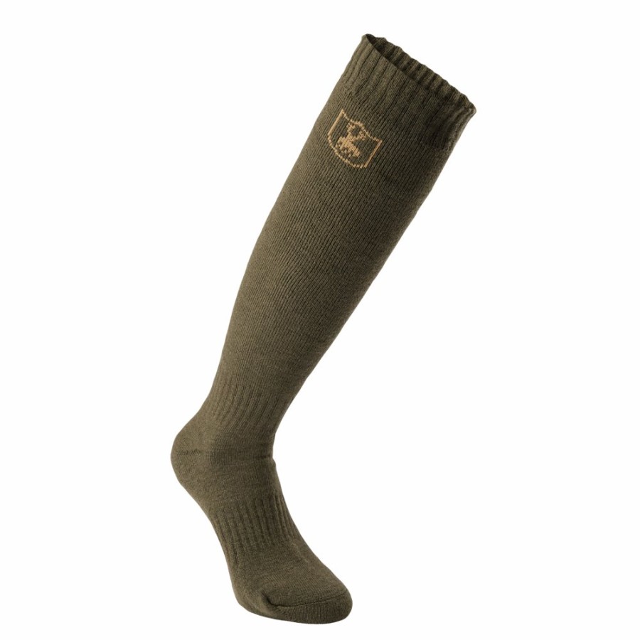 Men|Women Deerhunter | Wool Socks Long - 2-Pack Grape Leaf