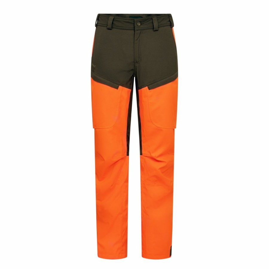 Men Deerhunter | Strike Extreme Trousers With Membrane Orange