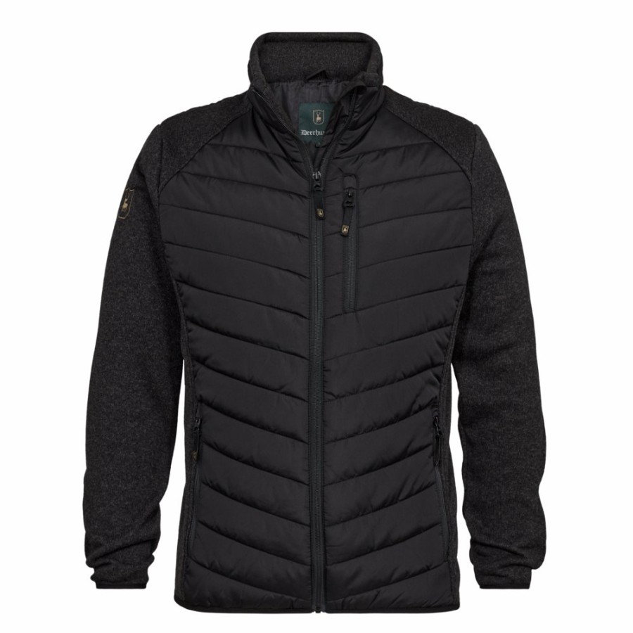 Men Deerhunter | Moor Padded Jacket Black