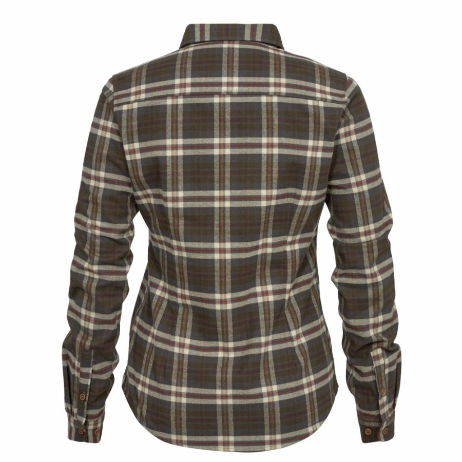 Women Deerhunter | Lady Ruby Shirt Yellow Check