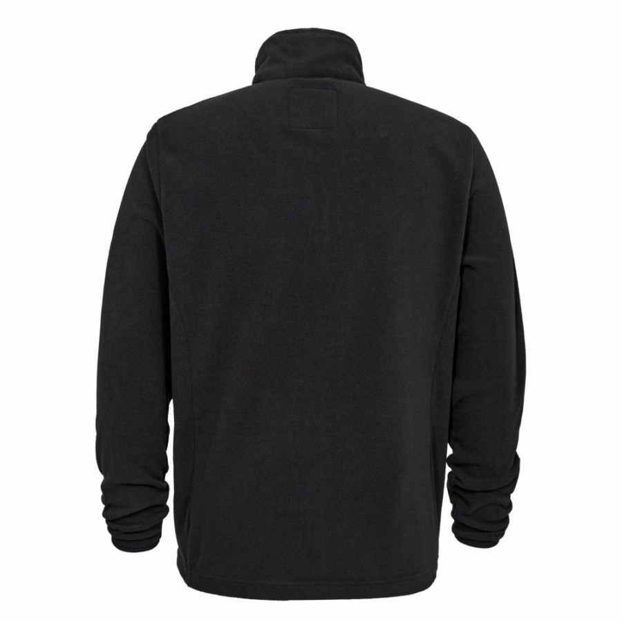 Men Deerhunter | Denver Fleece Jacket Black