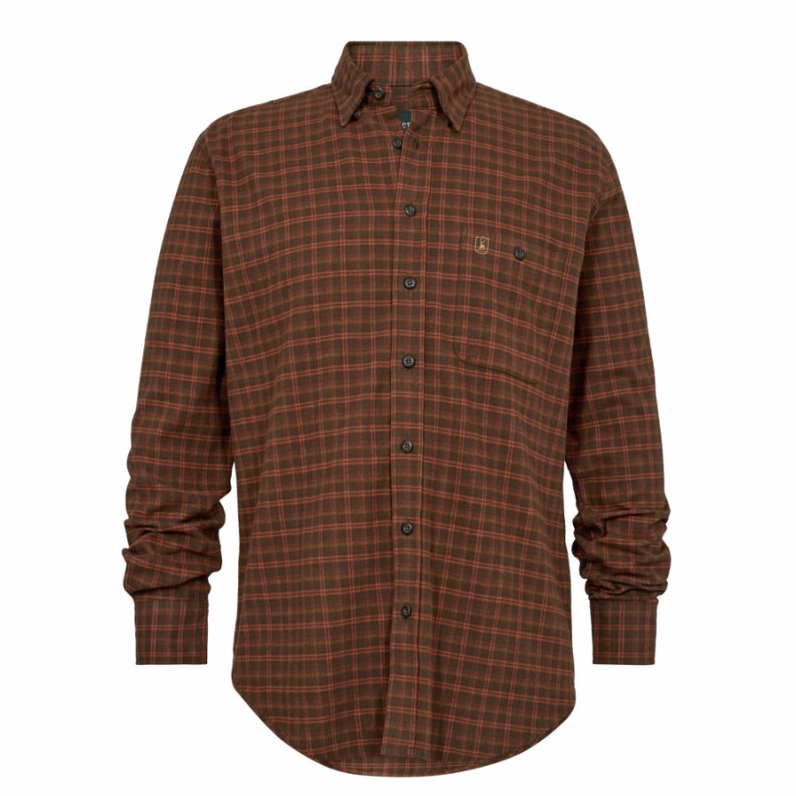 Men Deerhunter | Victor Shirt Brown Check