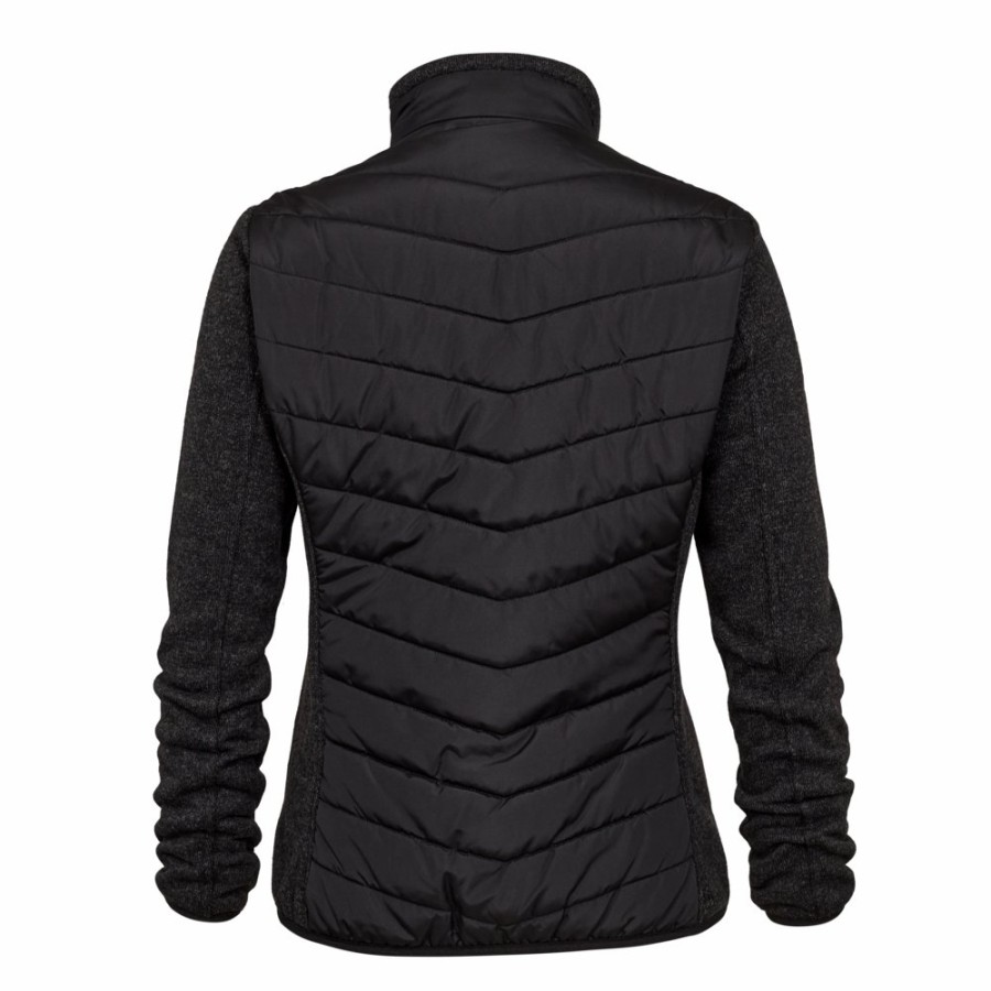 Women Deerhunter | Lady Caroline Padded Jacket Black