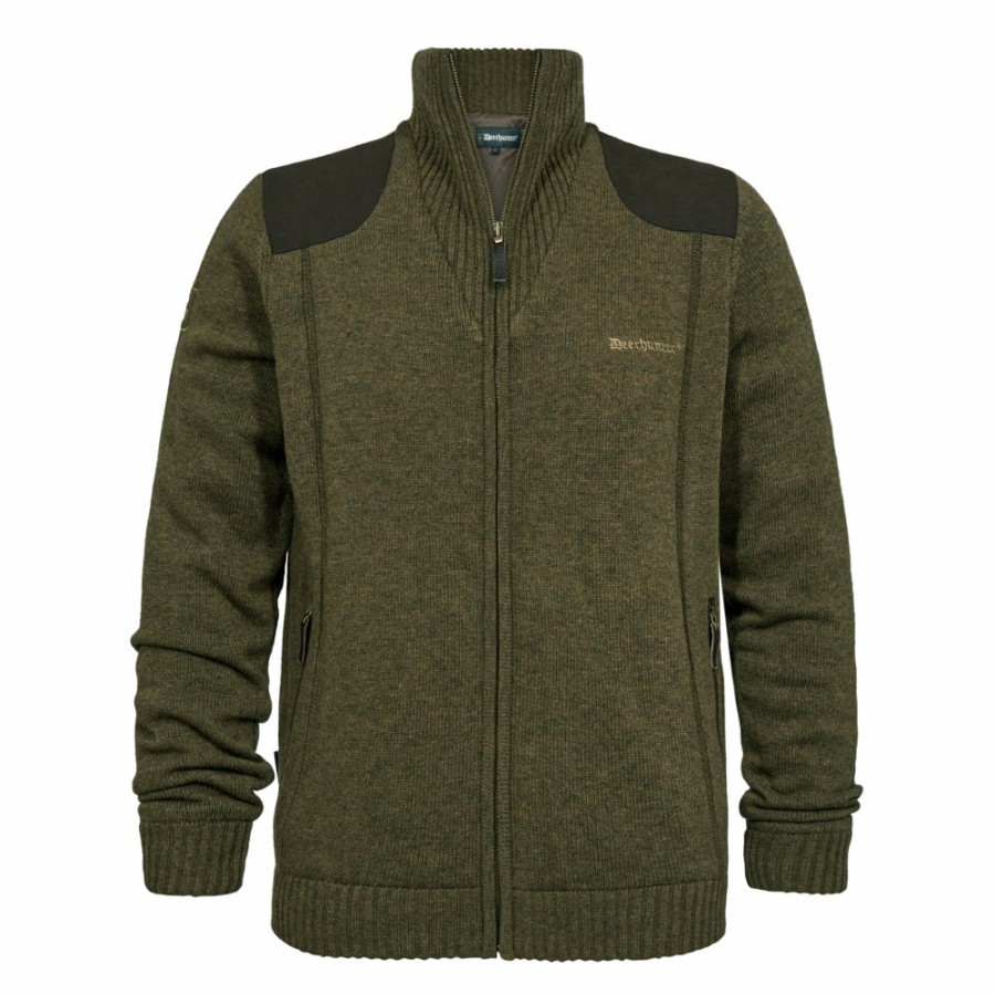 Men Deerhunter | Carlisle Knit Cardigan With Stormliner®