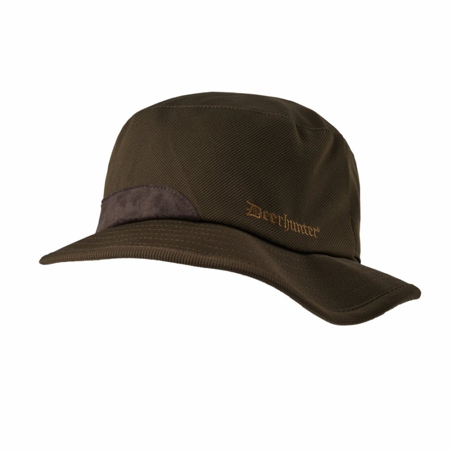 Men Deerhunter | Muflon Hat With Safety Art Green