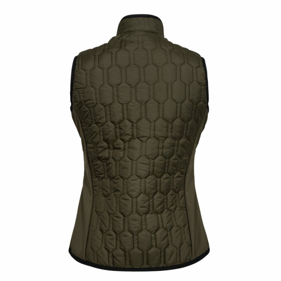 Women Deerhunter | Lady Mossdale Quilted Waistcoat