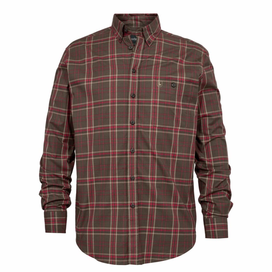 Men Deerhunter | Eli Shirt Green Check