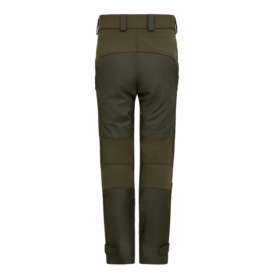 Kids Deerhunter | Youth Strike Trousers Deep Green