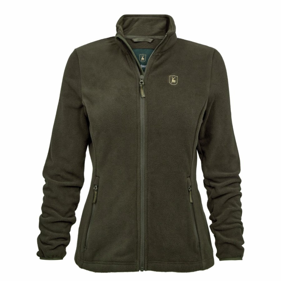 Women Deerhunter | Lady Chasse Fleece Jacket Beluga