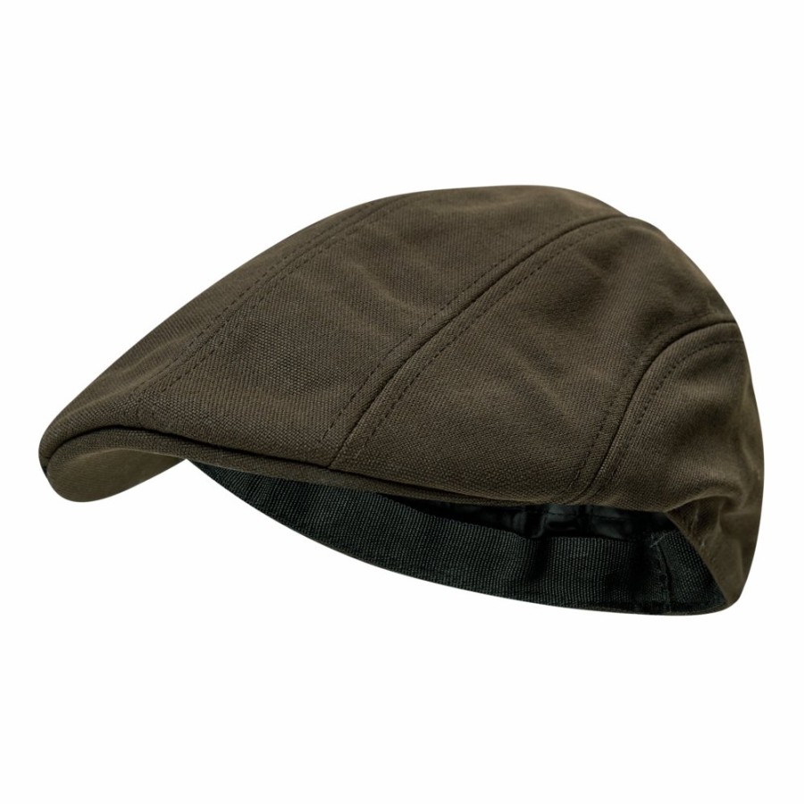 Men Deerhunter | Muflon Extreme Flat Cap Wood