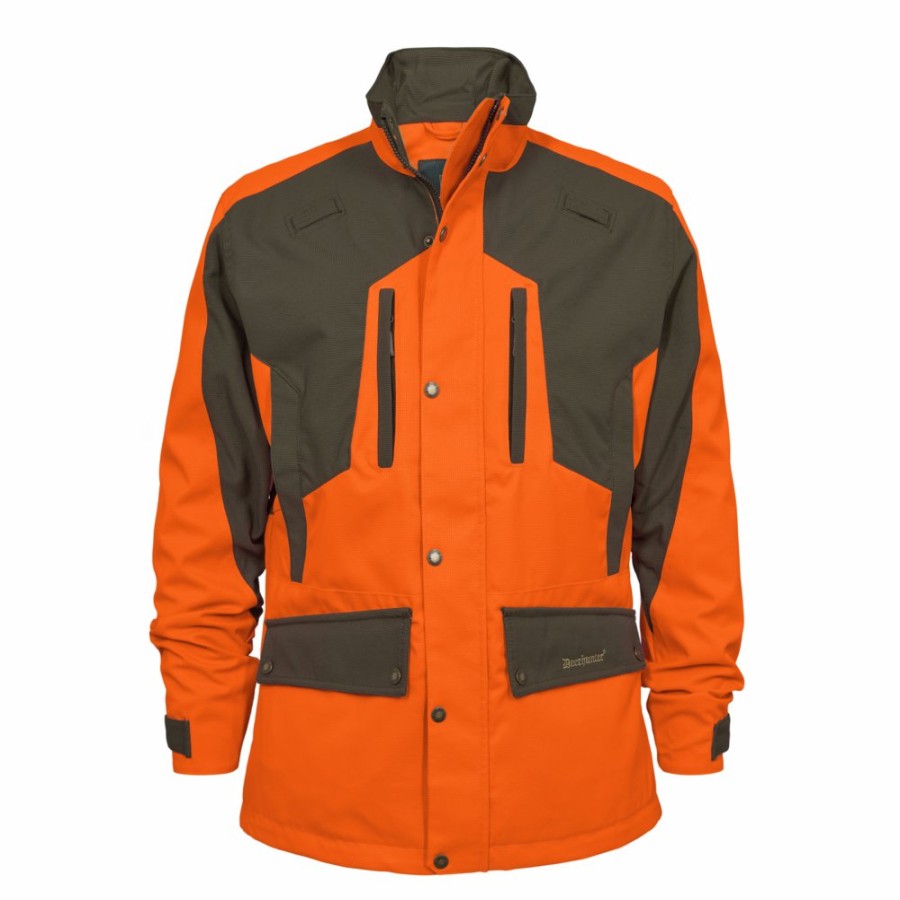 Men Deerhunter | Strike Extreme Jacket With Membrane Orange