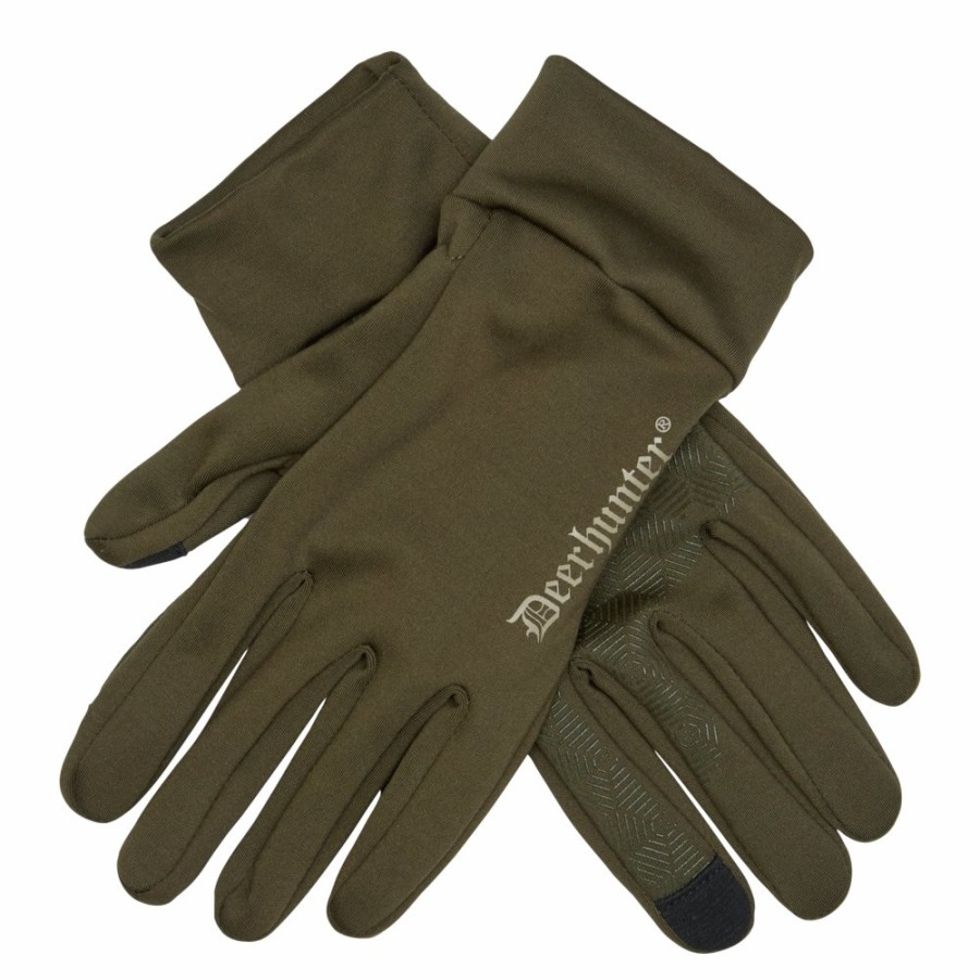 Men Deerhunter | Rusky Silent Gloves Peat