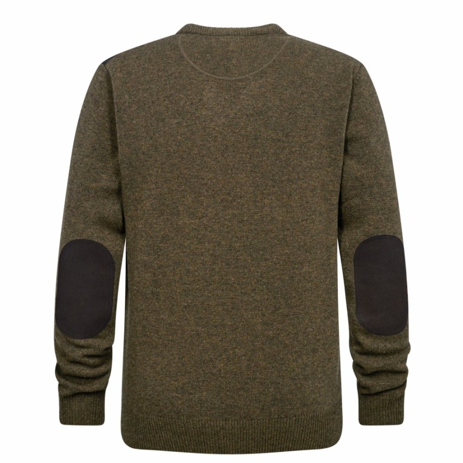 Men Deerhunter | Sheffield Knit With V-Neck