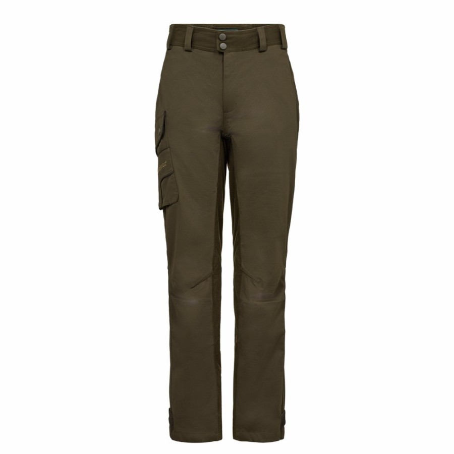 Men Deerhunter | Muflon Light Trousers Art Green