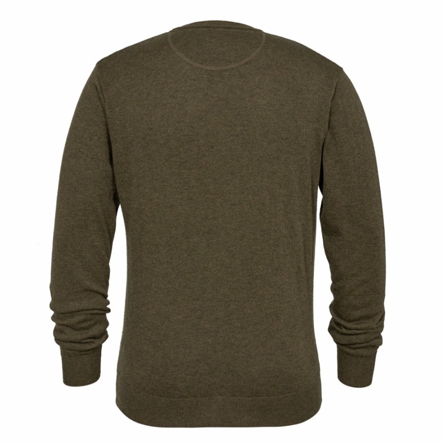 Men Deerhunter | Kingston Knit With V-Neck