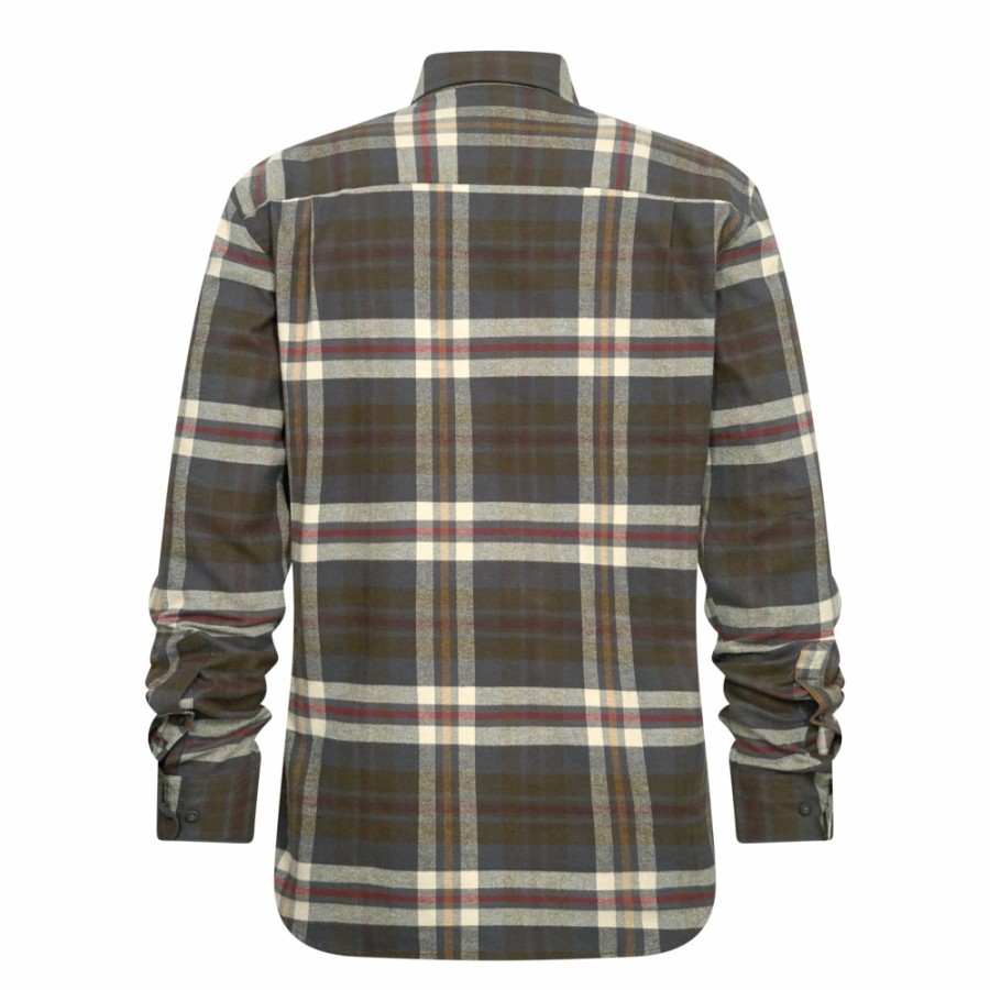 Men Deerhunter | Ronald Shirt Yellow Check