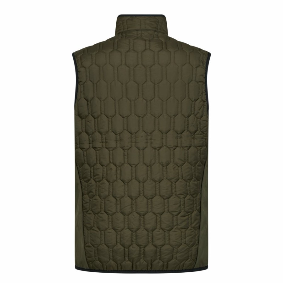 Men Deerhunter | Mossdale Quilted Waistcoat