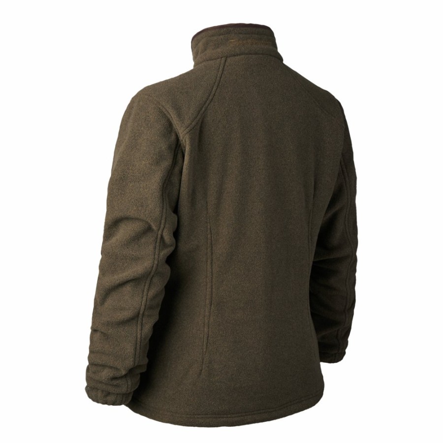 Women Deerhunter | Lady Josephine Fleece With Membrane Graphite Green