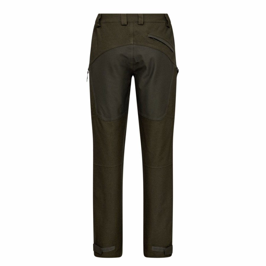 Men Deerhunter | Chasse Trousers Olive Night Melange