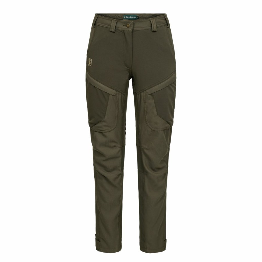 Women Deerhunter | Lady Ann Extreme Trousers Palm Green