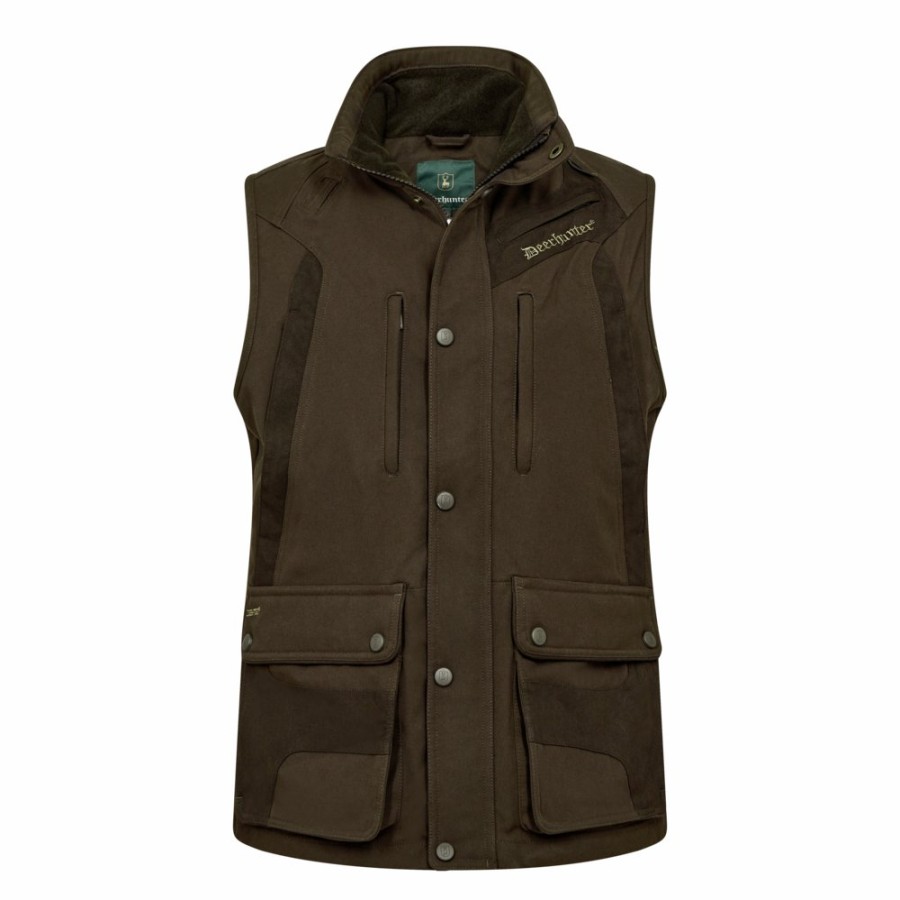 Men Deerhunter | Muflon Extreme Waistcoat Wood