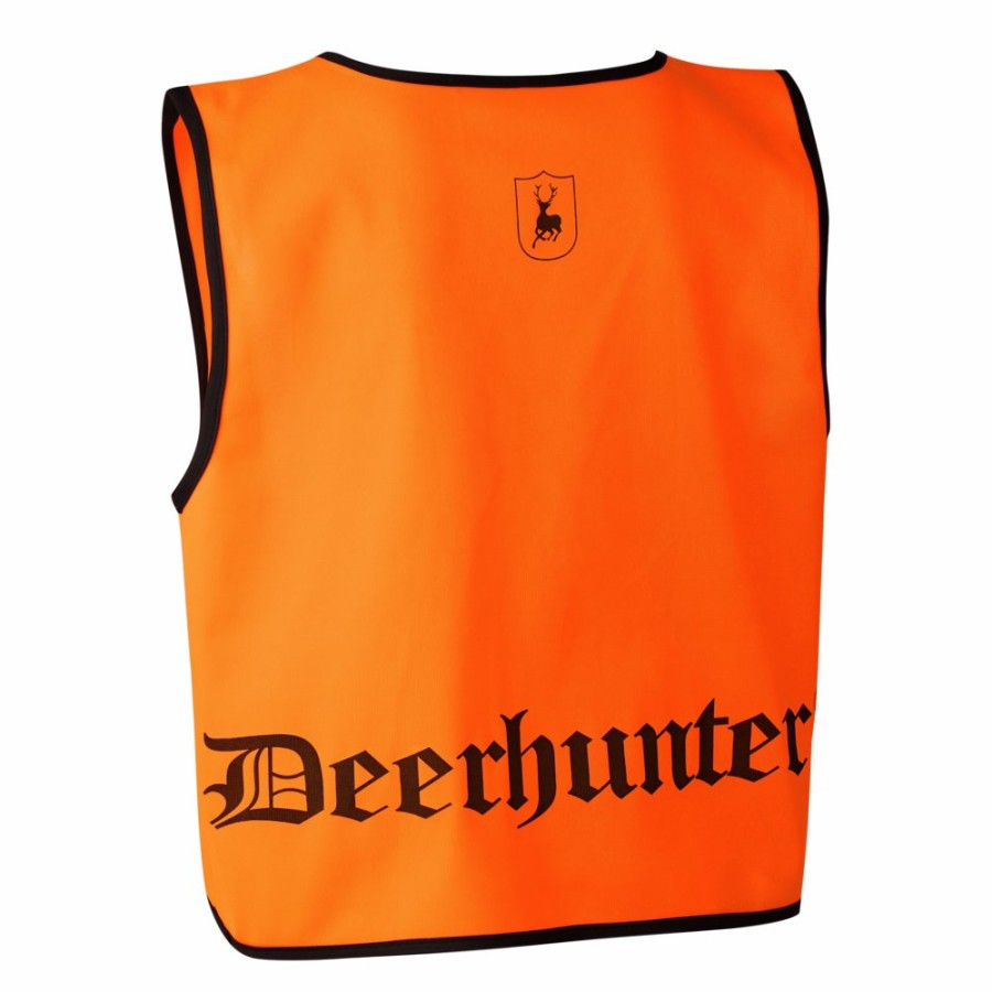 Kids Deerhunter | Youth Pull-Over Waistcoat Orange