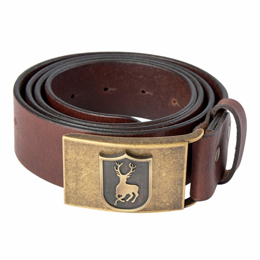 Men Deerhunter | Leather Belt