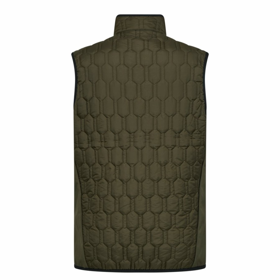 Men Deerhunter | Mossdale Quilted Waistcoat