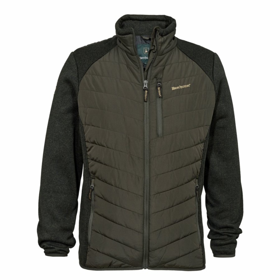 Men Deerhunter | Moor Padded Jacket With Knit