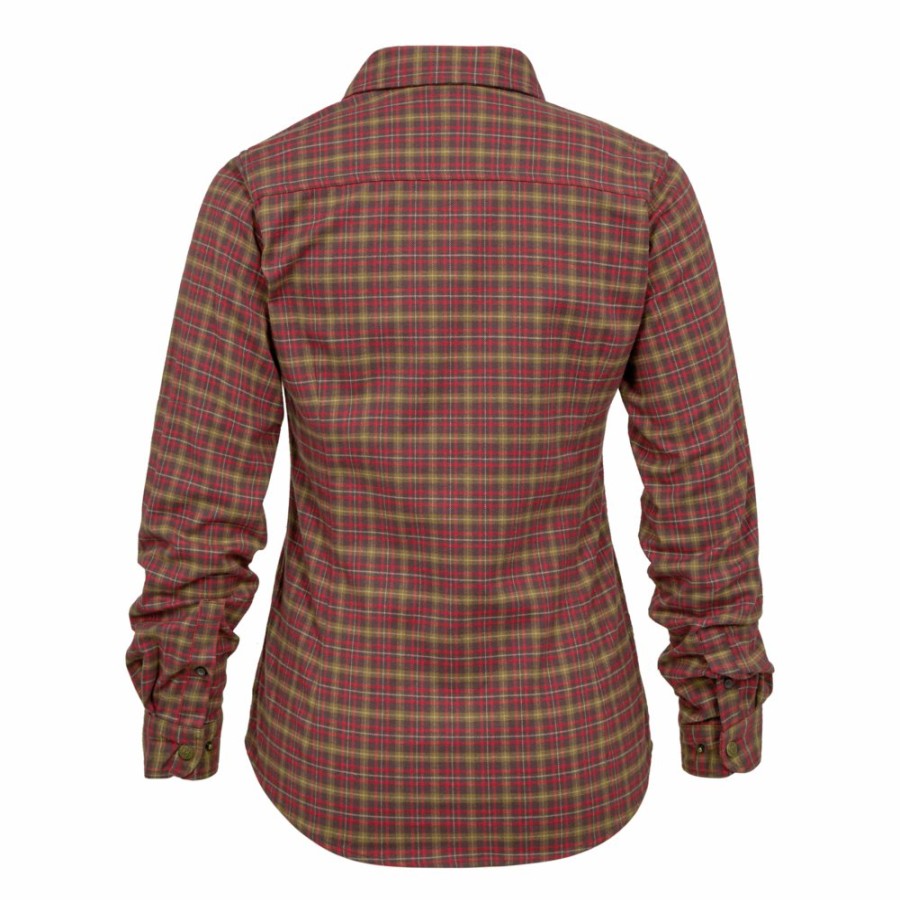 Women Deerhunter | Lady Ava Shirt Red Check