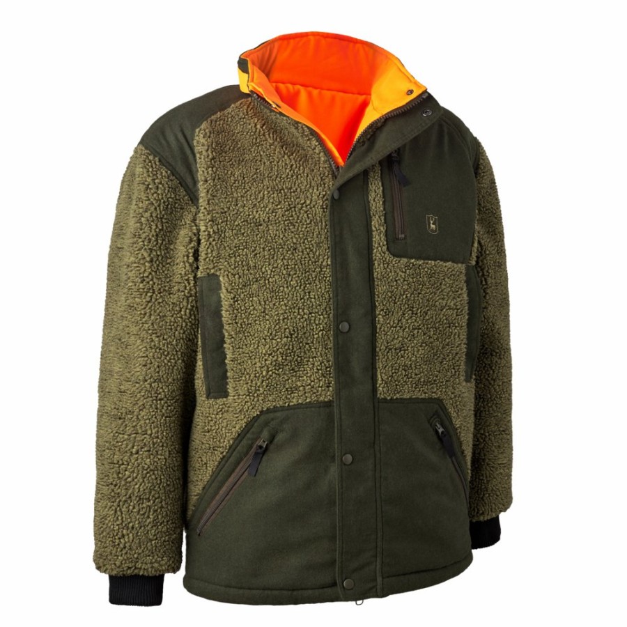 Men Deerhunter | Germania Reversible Jacket Cypress