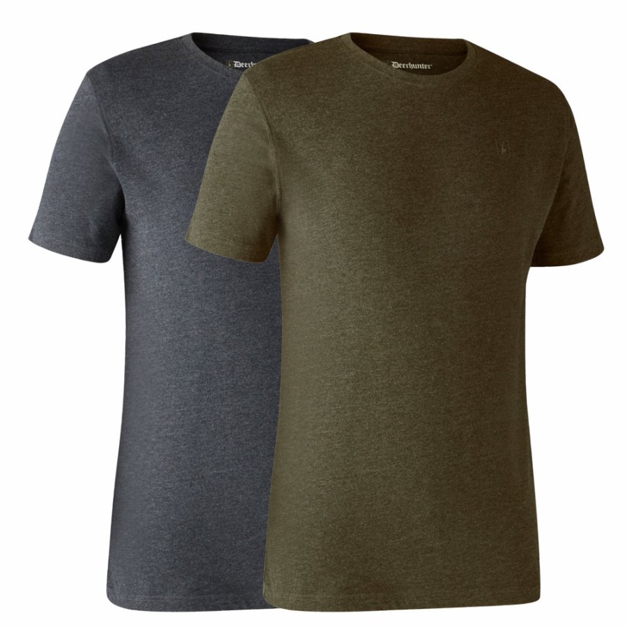 Men Deerhunter | Basic 2-Pack T-Shirt