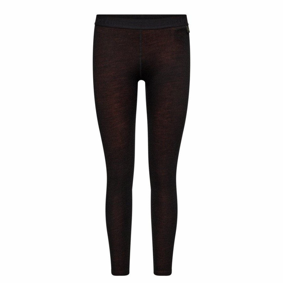 Women Deerhunter | Lady Quinn Merino Leggings Black Oak