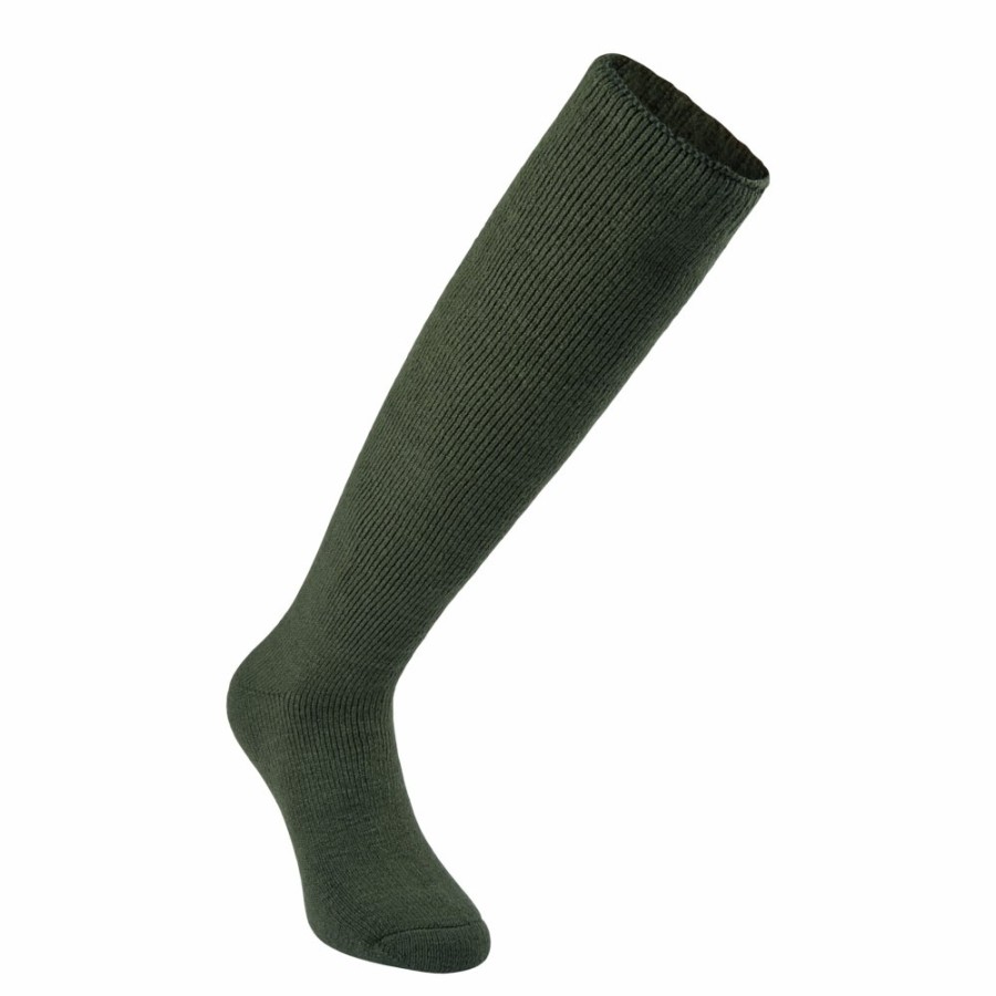 Men Deerhunter | Rusky Thermo Socks - 45 Cm Forest Night