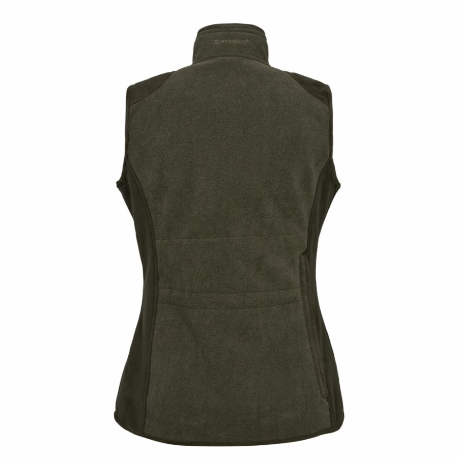 Women Deerhunter | Lady Pam Shooting Waistcoat Graphite Green