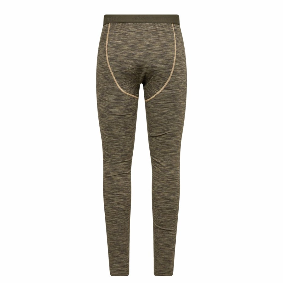 Men Deerhunter | Norden Insulated Long Johns Brown Melange