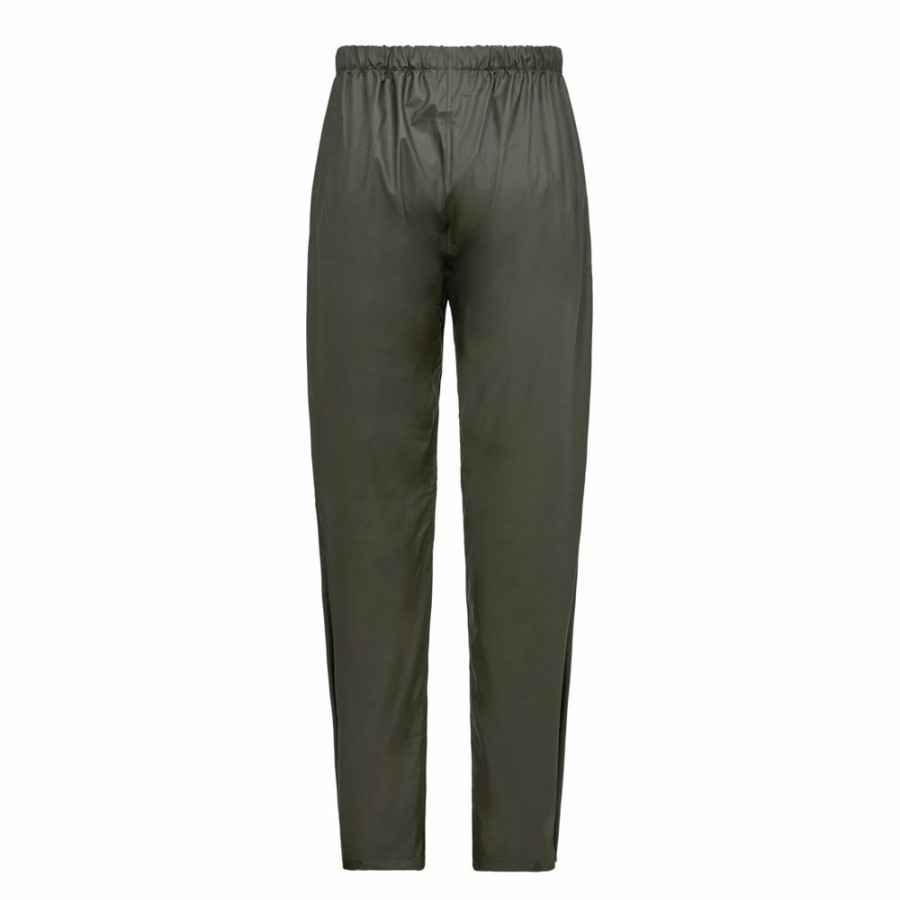 Men Deerhunter | Hurricane Rain Trousers Art Green