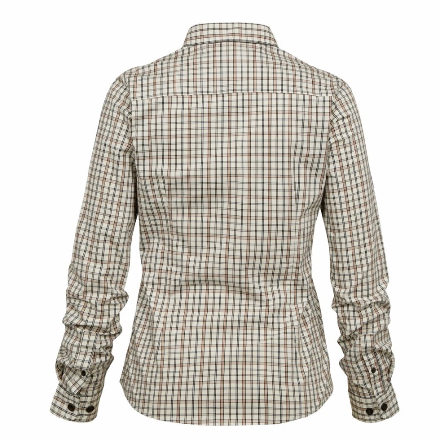 Women Deerhunter | Lady Harper Shirt Green Check