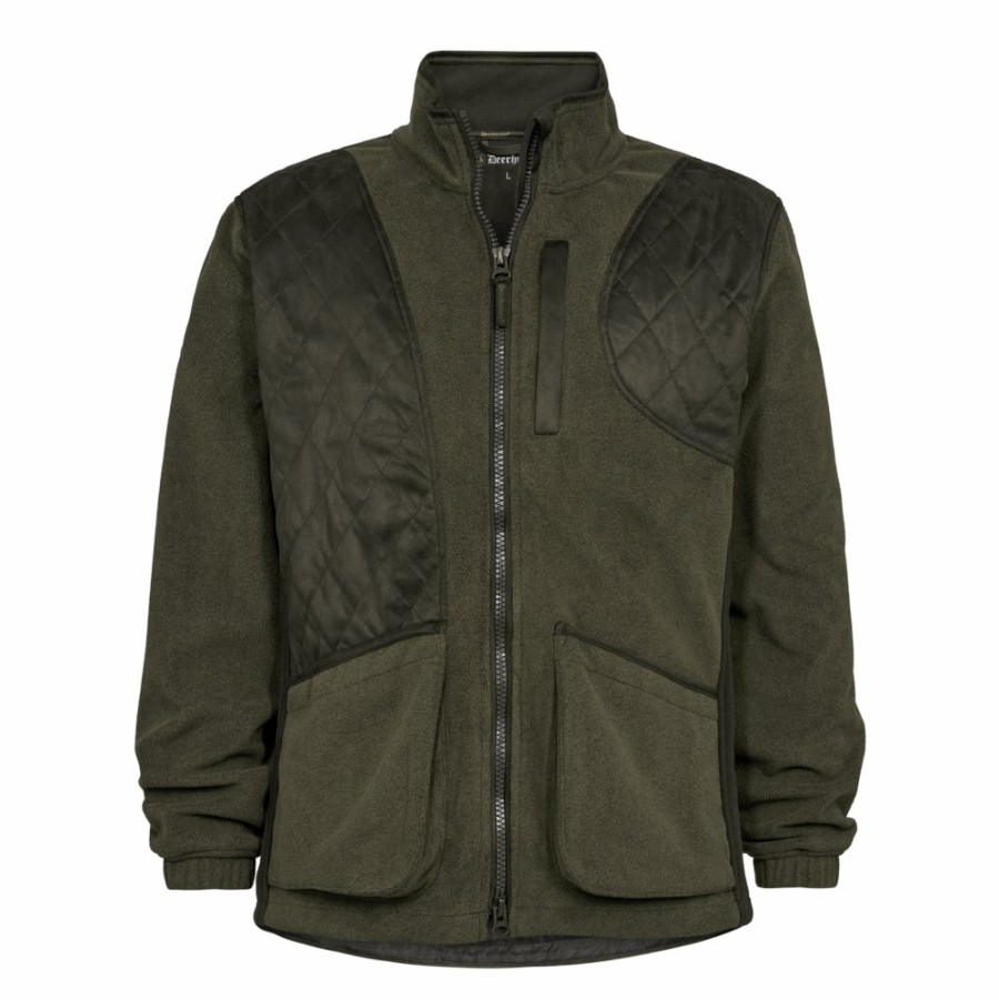 Men Deerhunter | Gamekeeper Shooting Jacket Graphite Green