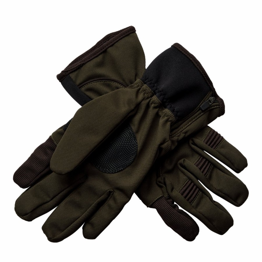 Men Deerhunter | Muflon Light Gloves Art Green