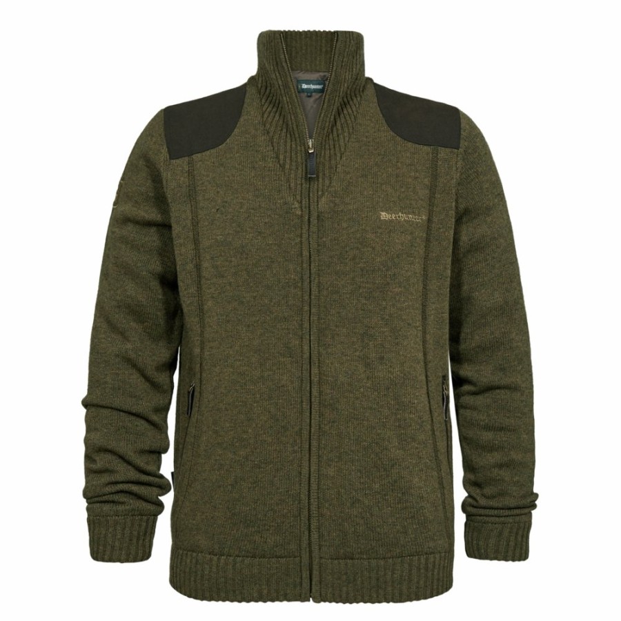 Men Deerhunter | Carlisle Knit Cardigan With Stormliner®