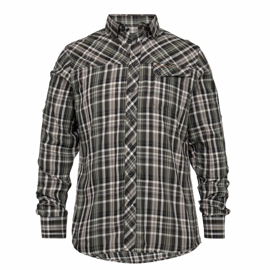 Men Deerhunter | Mateo Shirt Green Check