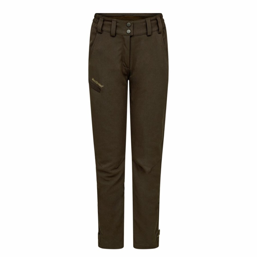 Women Deerhunter | Lady Mary Extreme Trousers Wood