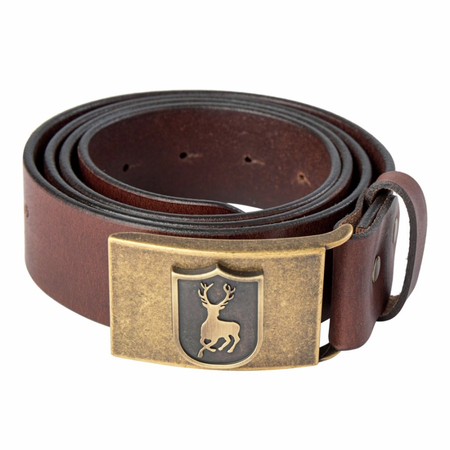 Men Deerhunter | Leather Belt