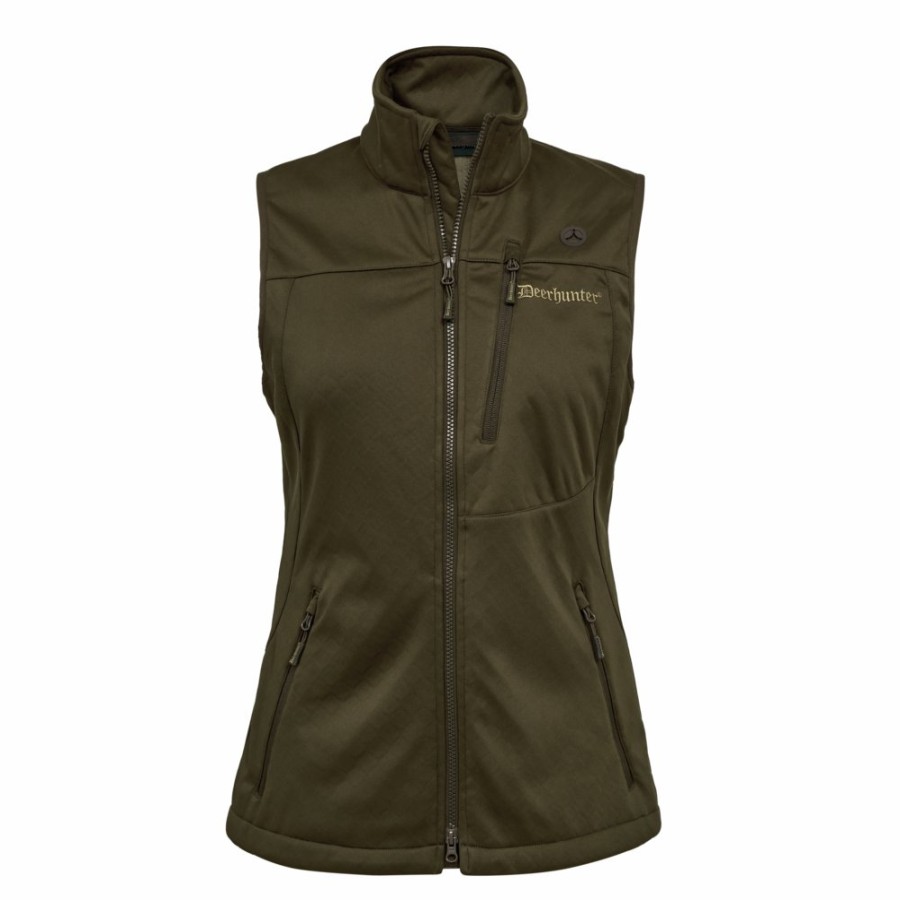 Women Deerhunter | Lady Excape Softshell Waistcoat