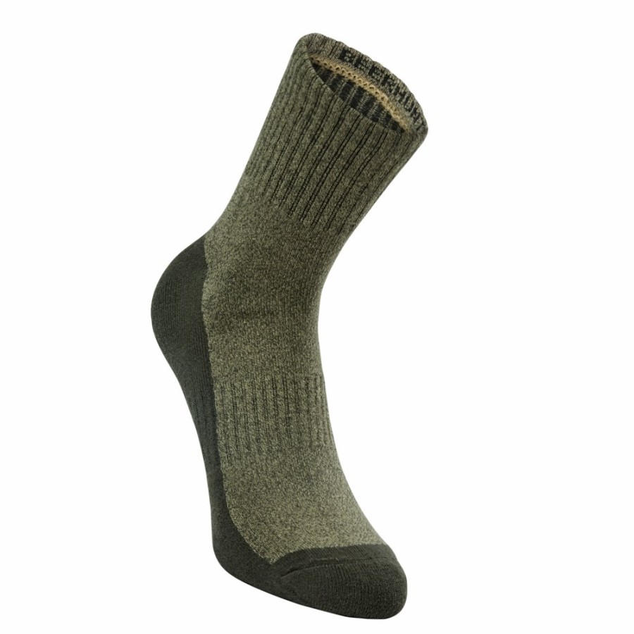 Men|Women Deerhunter | Hemp Mix Ankle Socks Green